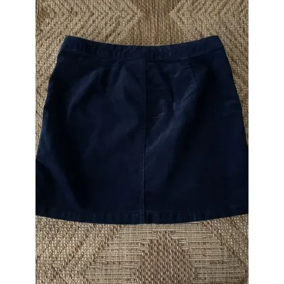 Mossimo Supply Co corduroy mini skirt with embroidery detail SZ 10 - Picture 4 of 7
